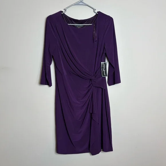 Jessica Howard Dresses Nwt Jessica Howard Purple Wrap Mother
